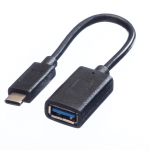 ADATTATORE USB 3.2 C-A M/F OTG CON CAVO VALUE