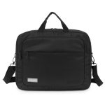 BORSA x NB ATLANTIS P004-KL12-A0-16 da 15,6" Cinghia a tracolla con poggia spalle, tasca porta oggetti e porta documenti, Nero