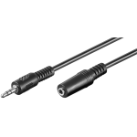 CAVO LINK AUDIO JACK 3,5MM, M/F, 10MT, (PROLUNGA), NERO, LP21925