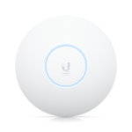 WIRELESS ACCESS POINT UBIQUITI UNIFI U6-Enterprise 2.4/5/6 GHz 4X4 MIMO 2.5GbE uplink, 600+ devices