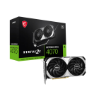 MSI VGA GEFORCE RTX 4070, RTX 4070 VENTUS 2X E 12G OC, 12GB GDDR6X, HDMI/DP*3, ATX, DUAL FAN, DLSS 3