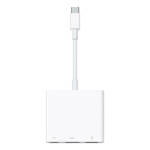 APPLE ADATTATORE MULTIPORTA DA USB C AD AV DIGITALE BIANCO