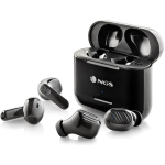 NGS SET DA 4 AURICOLARI, DUE PAIA BLUETOOTH CON CONNESSIONE AUTOMATICA, 30 ORE, SENSORE TOUCH, GOMMI