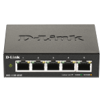 D-LINK SWITCH 5 PORTE GIGABIT MANAGED