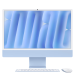 APPLE 24INCH IMAC WITH RETINA 4.5K DISPLAY APPLE M4 CHIP WITH 10CORE CPU AND 10CORE GPU 16GB 256GB