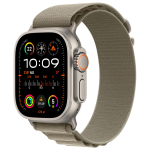 APPLE WATCH ULTRA 2 GPS + CELLULAR 49MM NATURAL TITANIUM CASE WITH TAN ALPINE LOOP - SMALL