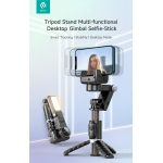 Devia Asta selfie Q18 con Treppiede Gimbal 2D Telecomando e Luce