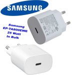 Caricatore EP-TA800EWE Samsung USB-C 25 Watt Bianco in Bulk