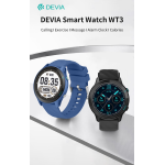 DEVIA Smart Watch WT3 IP67 modello Z123 Blu