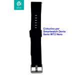 Cinturino per smartwatch Devia Serie WT2 Nero