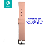 Cinturino per smartwatch Devia Serie WT2 Rosa