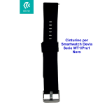 Cinturino per smartwatch Devia Serie WT1 / Pro1 Nero