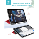 Devia Custodia pelle per iPad Mini 2019 con supporto Pencil Nera