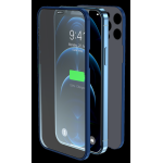 Devia Cover & Vetro Totale protezione per iPhone 12 Blu