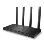 TP-Link Router F (FTTH* | FTTB | Ethernet) Wi-Fi 6 AX1500