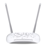 TP-Link Modem Wifi 300Mbps ADSL/VDSL2 FFTH 4 porte 1 USB TD-W9970