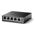 TP-Link Switch desktop 5 porte Gigabit 4 porte PoE+ TL-SG1005LP