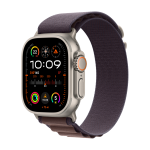 Apple Watch Ultra 2 GPS + Cellular, 49mm Cassa in titanio con indaco alpine loop - small