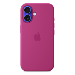 Apple Custodia con Magsafe in Silicone per iPhone 16 - Fucsia