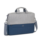 BORSA X NB RIVACASE PRATER 15,6" antifurto - Grigio /Blu - R7532GD