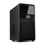 CASE ITEK MICRO ATX MINI TOWER "SPIDER" 500W USB3, BK MESH - ITM89BM