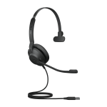 CUFFIA Jabra EVOLVE2 30 SE Mono MS USB, Canc. di rumore, tasto "Mute", Cert. Microsoft Teams