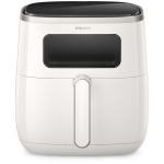 FRIGGITRICE AD ARIA MULTICOOKER 5.6 XL 1700W BIANCA CON FINESTRA WHITE