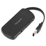 HUB TARGUS 4P USB PLASTIC SILVER USB 2.0 480MBPS COMPATTO