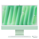 APPLE iMac 24" con Retina 4.5K display: Apple M4 chip con 10-core CPU and 10-core GPU, 16GB, 512GB SSD - Magic Keyboard con Touch ID - Verde