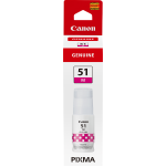 CANON GI-51 M MAGENTA Flacone da 70ml 7.700PP x PIXMA G1520 G2520 G2560 G3520 G3560