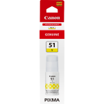 CANON GI-51 Y GIALLO Flacone da 70ml 7.700PP x PIXMA G1520 G2520 G2560 G3520 G3560