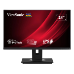 MONITOR VIEWSONIC 24IPS FHD HDMI DP USB FRAMELES 4XUSB TILT PIVOT CARRY HANDLE