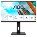 MONITOR AOC 31.5 VA 4K DP HDMI HUB USB AOC U32P REG ALTEZZA PIVOT MM