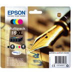 MULTIPACK EPSON 16XL 4C C13T16364012 Penna/Cruciverba WF-2010 2510 2520 2530 2540 2630 2650D 2660 2760 2750