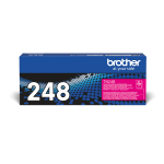 TONER BROTHER TN-248M Magenta 1000PP x HL-L3220 HL-L3240 DCP-L3560 MFC-L3740 MFC-L3760 HL-L8230 MFC-L8340 HL-L8240 MFC-L8390