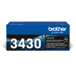 TONER BROTHER TN-3430 Nero 3.000PP X DCP L5500 L6600 HL L5000 L5100 L6400 L5200 L6300 MFC L5700 L5750 L6800 L6900