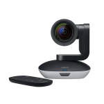 WEBCAM LOGITECH "PTZ Pro 2" 1920 x 1080, 30fps, Angolo di campo visivo:90°, Autofocus, ZOOM 10X Telecomando USB 960-001186