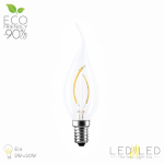 LEDBYLED FIELD FIAMMA CLEAR 2700K E14 4W