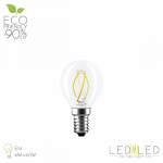 LEDBYLED FIELD SFERA CLEAR 2700K E14 4W