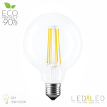 LEDBYLED FILED SFERA CLEAR 2700 E27 10W