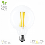 LEDBYLED FILED SFERA CLEAR 2700 E27 12W