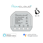 Homcloud Modulo Dimmer 1CH Wi-Fi da incasso