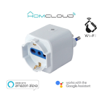 Homcloud Presa Intelligente Wi-Fi 16A italiana bipasso-schuko