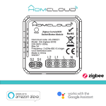 Homcloud Modulo Ibrido Tapparelle o Pulsante Luci 2CH Zigbee da incas