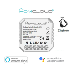 Homcloud Modulo Interruttore 1CH Zigbee da incasso