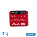 Shelly Mini 1PM Gen3 - Smart Relay 8A AC WiFi/BT + PM