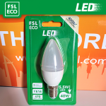 Luce Calda - 3000K Lampada Oliva BLISTER - 5,5W 4000K E14