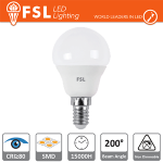 Luce Calda - 3000K Lampada Sfera - 7,5W 3000K E14