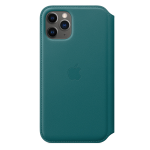 Apple iPhone 11 Pro Leather Folio - Peacock