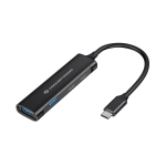 4-PORT USB 3.0 HUB 2 USB-C 2USB A